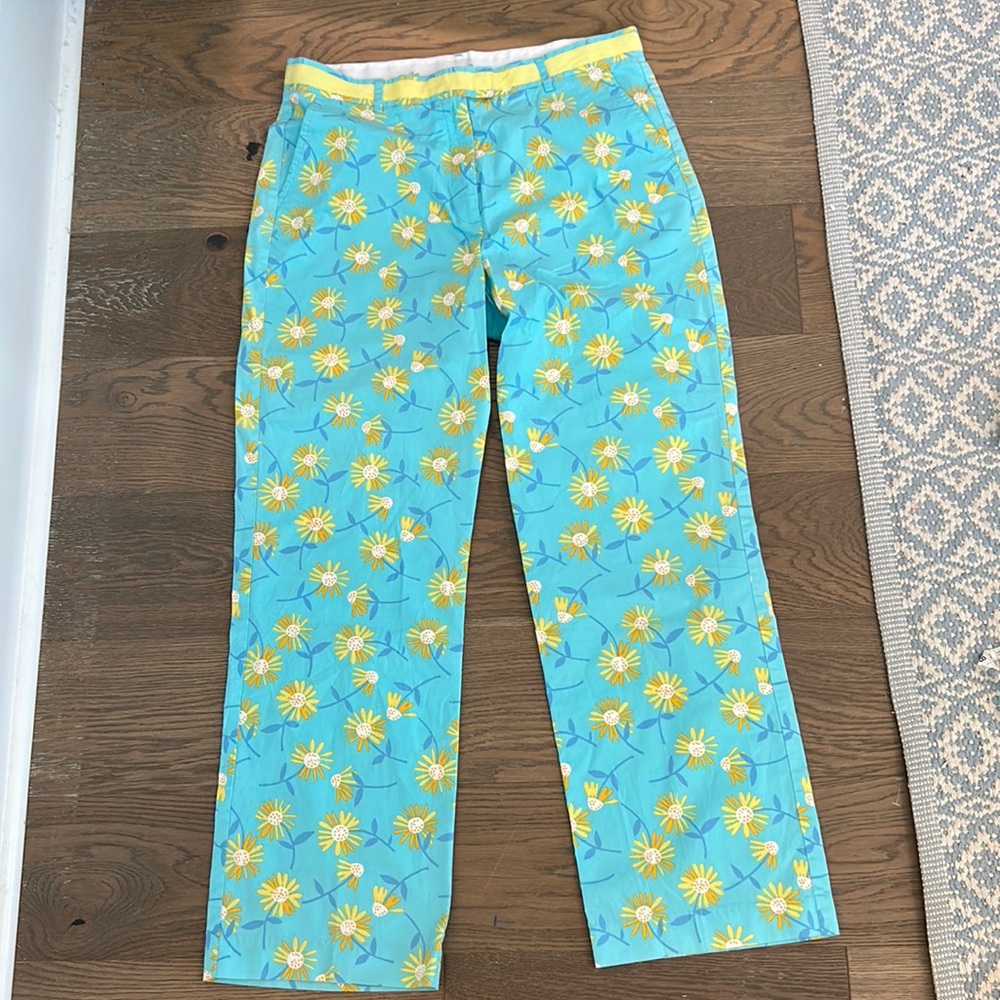 Lilly Pulitzer Vintage White label pants sz 14
